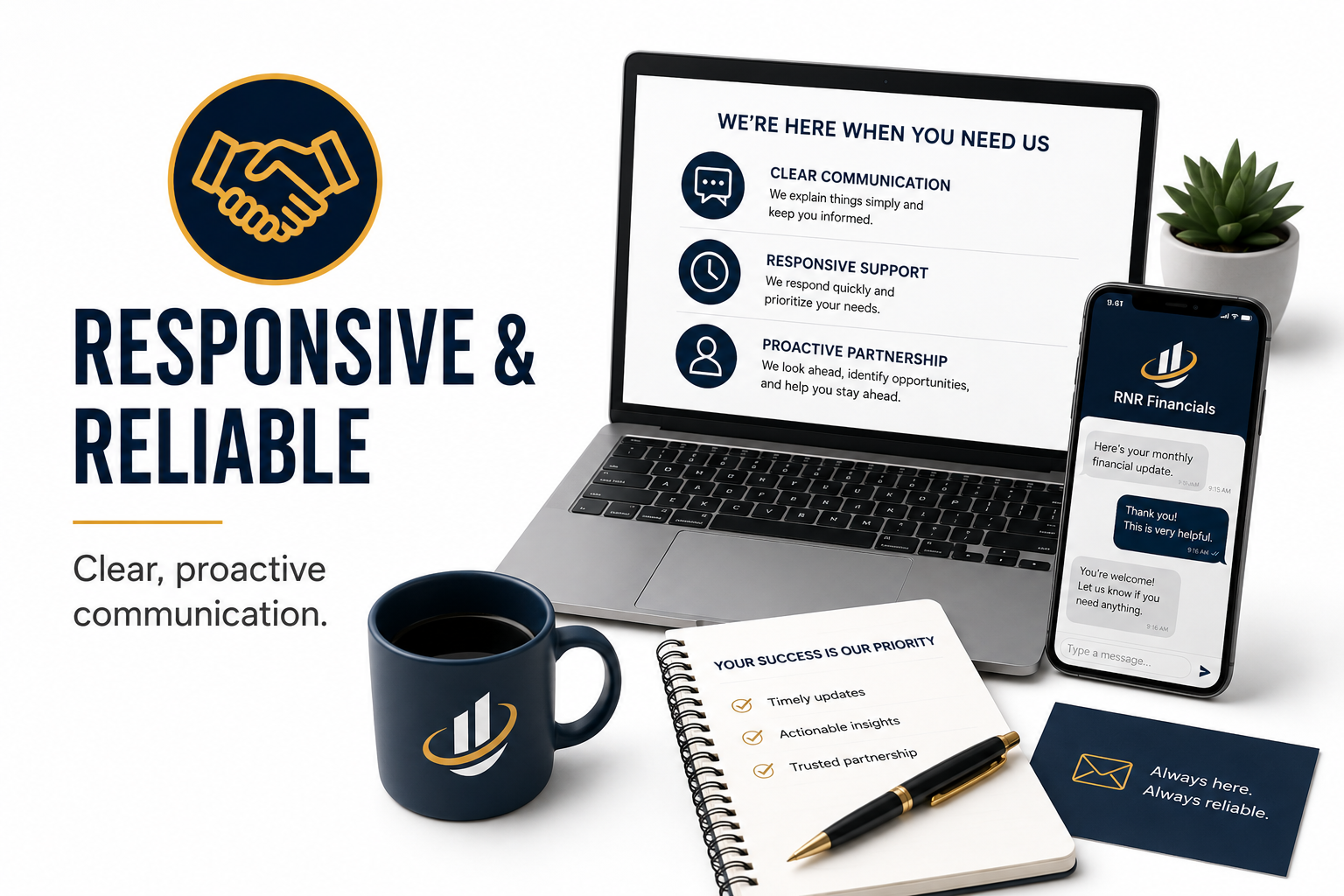 Responsive & Reliable